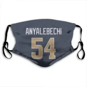 Kelechi Anyalebechi Los Angeles Rams  Face Mask - Navy