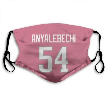 Kelechi Anyalebechi Los Angeles Rams  Face Mask - Pink