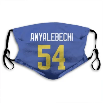 Kelechi Anyalebechi Los Angeles Rams  Face Mask - Royal