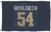 Kelechi Anyalebechi Los Angeles Rams  Flag (3 X 5) - Navy