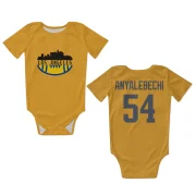 Kelechi Anyalebechi Los Angeles Rams  Infant & Newborn Bodysuit - Gold