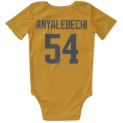 Kelechi Anyalebechi Los Angeles Rams  Infant & Newborn Bodysuit - Gold