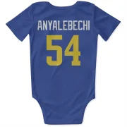 Kelechi Anyalebechi Los Angeles Rams  Infant & Newborn Bodysuit - Royal