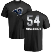 Kelechi Anyalebechi Youth Los Angeles Rams Midnight Mascot T-Shirt - Black