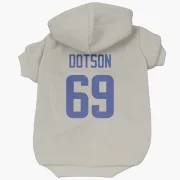 Kevin Dotson Los Angeles Rams   Bone Dog & Cat Pet Hoodie