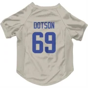 Kevin Dotson Los Angeles Rams   Bone Dog & Cat Pet Jersey