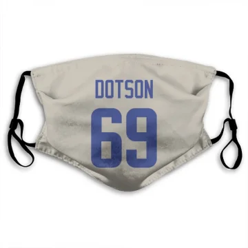 Kevin Dotson Los Angeles Rams   Bone Face Mask