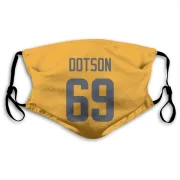 Kevin Dotson Los Angeles Rams  Face Mask - Gold