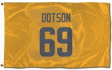 Kevin Dotson Los Angeles Rams  Flag (3 X 5) - Gold