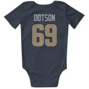 Kevin Dotson Los Angeles Rams  Infant & Newborn Bodysuit - Navy