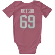 Kevin Dotson Los Angeles Rams  Infant & Newborn Bodysuit - Pink