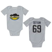 Kevin Dotson Los Angeles Rams  Infant & Newborn Bodysuit - White