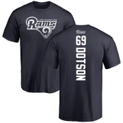 Kevin Dotson Men's Los Angeles Rams Backer T-Shirt - Navy