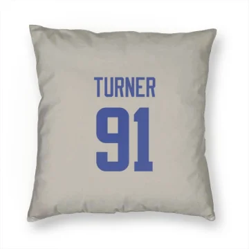 Kobie Turner Los Angeles Rams   Bone Pillow Cover (18 X 18)