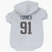 Kobie Turner Los Angeles Rams  Dog & Cat Pet Hoodie - White