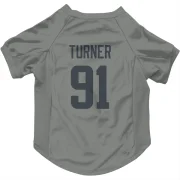 Kobie Turner Los Angeles Rams  Dog & Cat Pet Jersey - Gray