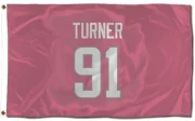 Kobie Turner Los Angeles Rams  Flag (3 X 5) - Pink