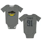 Kobie Turner Los Angeles Rams  Infant & Newborn Bodysuit - Gray