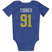 Kobie Turner Los Angeles Rams  Infant & Newborn Bodysuit - Royal