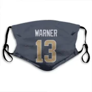 Kurt Warner Los Angeles Rams  Face Mask - Navy