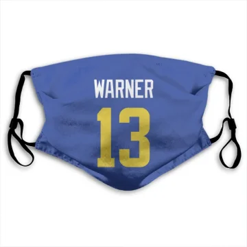 Kurt Warner Los Angeles Rams  Face Mask - Royal