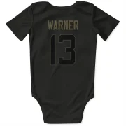 Kurt Warner Los Angeles Rams  Service Infant & Newborn Bodysuit  - Black