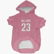 Kyren Williams Los Angeles Rams  Dog & Cat Pet Hoodie - Pink