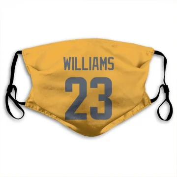 Kyren Williams Los Angeles Rams  Face Mask - Gold