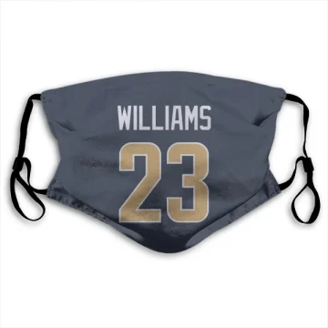 Kyren Williams Los Angeles Rams  Face Mask - Navy