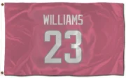 Kyren Williams Los Angeles Rams  Flag (3 X 5) - Pink