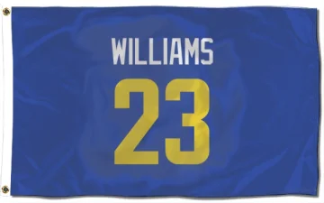 Kyren Williams Los Angeles Rams  Flag (3 X 5) - Royal