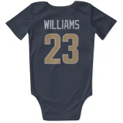 Kyren Williams Los Angeles Rams  Infant & Newborn Bodysuit  - Navy