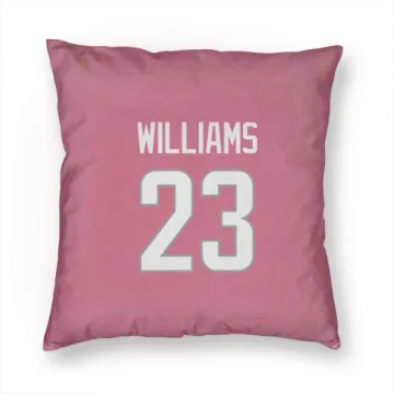 Kyren Williams Los Angeles Rams  Pillow Cover (18 X 18) - Pink