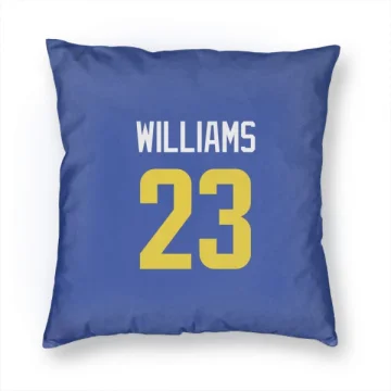 Kyren Williams Los Angeles Rams  Pillow Cover (18 X 18) - Royal