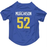 Larrell Murchison Los Angeles Rams  Dog & Cat Pet Jersey - Royal