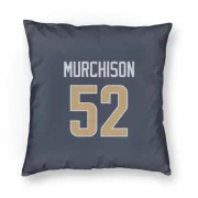 Larrell Murchison Los Angeles Rams  Pillow Cover (18 X 18) - Navy