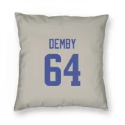 Los Angeles Rams Bone Pillow Cover (18 X 18)