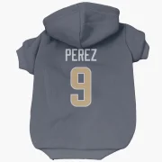 Luis Perez Los Angeles Rams  Dog & Cat Pet Hoodie - Navy