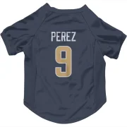 Luis Perez Los Angeles Rams  Dog & Cat Pet Jersey - Navy