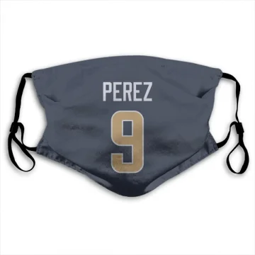 Luis Perez Los Angeles Rams  Face Mask - Navy