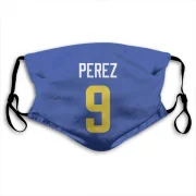 Luis Perez Los Angeles Rams  Face Mask - Royal