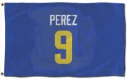 Luis Perez Los Angeles Rams  Flag (3 X 5) - Royal