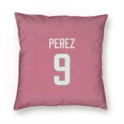 Luis Perez Los Angeles Rams  Pillow Cover (18 X 18) - Pink