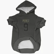 Luis Perez Los Angeles Rams  Service Dog & Cat Pet Hoodie - Black