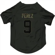 Luis Perez Los Angeles Rams  Service Dog & Cat Pet Jersey - Black