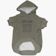 Marquise Copeland Los Angeles Rams  Dog & Cat Pet Hoodie - Olive