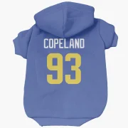 Marquise Copeland Los Angeles Rams  Dog & Cat Pet Hoodie - Royal