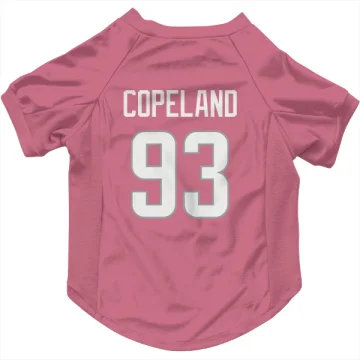 Marquise Copeland Los Angeles Rams  Dog & Cat Pet Jersey - Pink