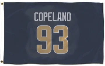 Marquise Copeland Los Angeles Rams  Flag (3 X 5) - Navy