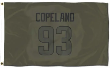 Marquise Copeland Los Angeles Rams  Flag (3 X 5) - Olive